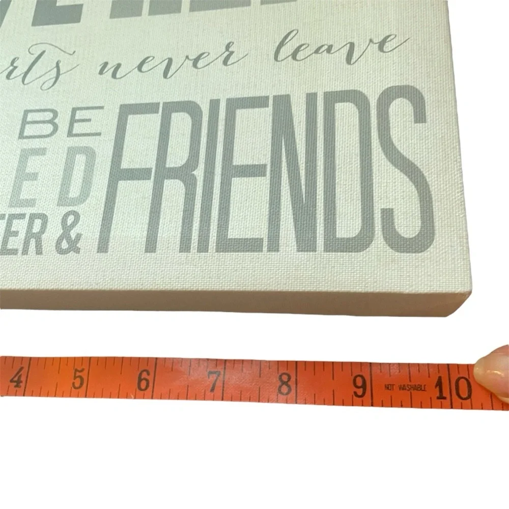 Home Canvas wordage sign 10” x 10”